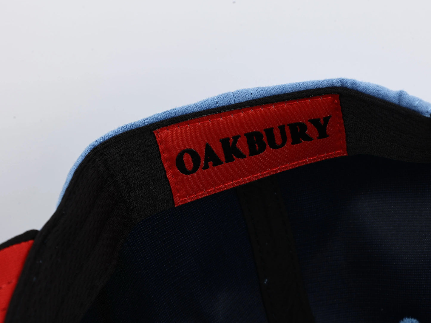 Oakbury Suede H-Town Blue Snapback