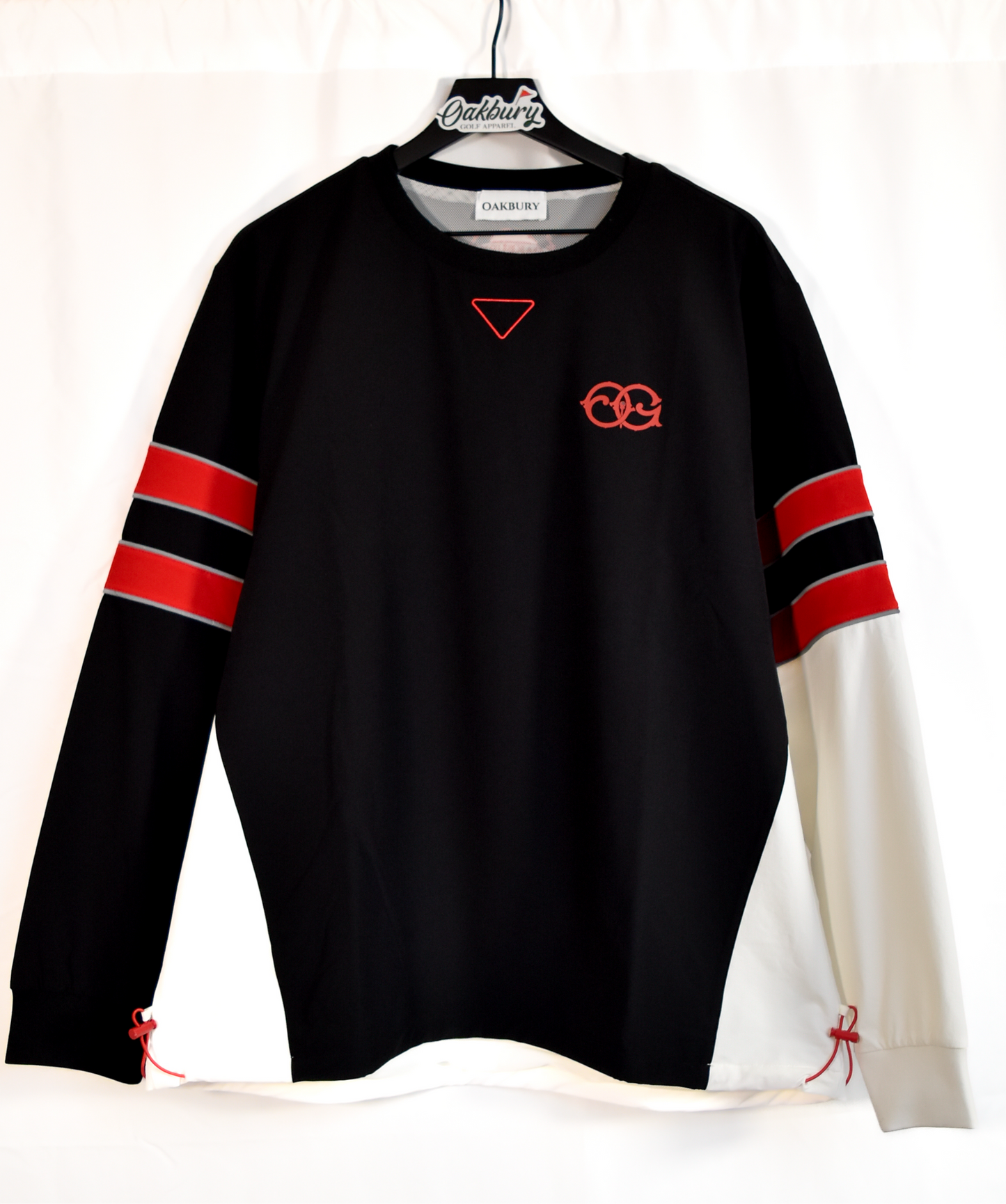 Oakbury BRED Crewneck Windbreaker