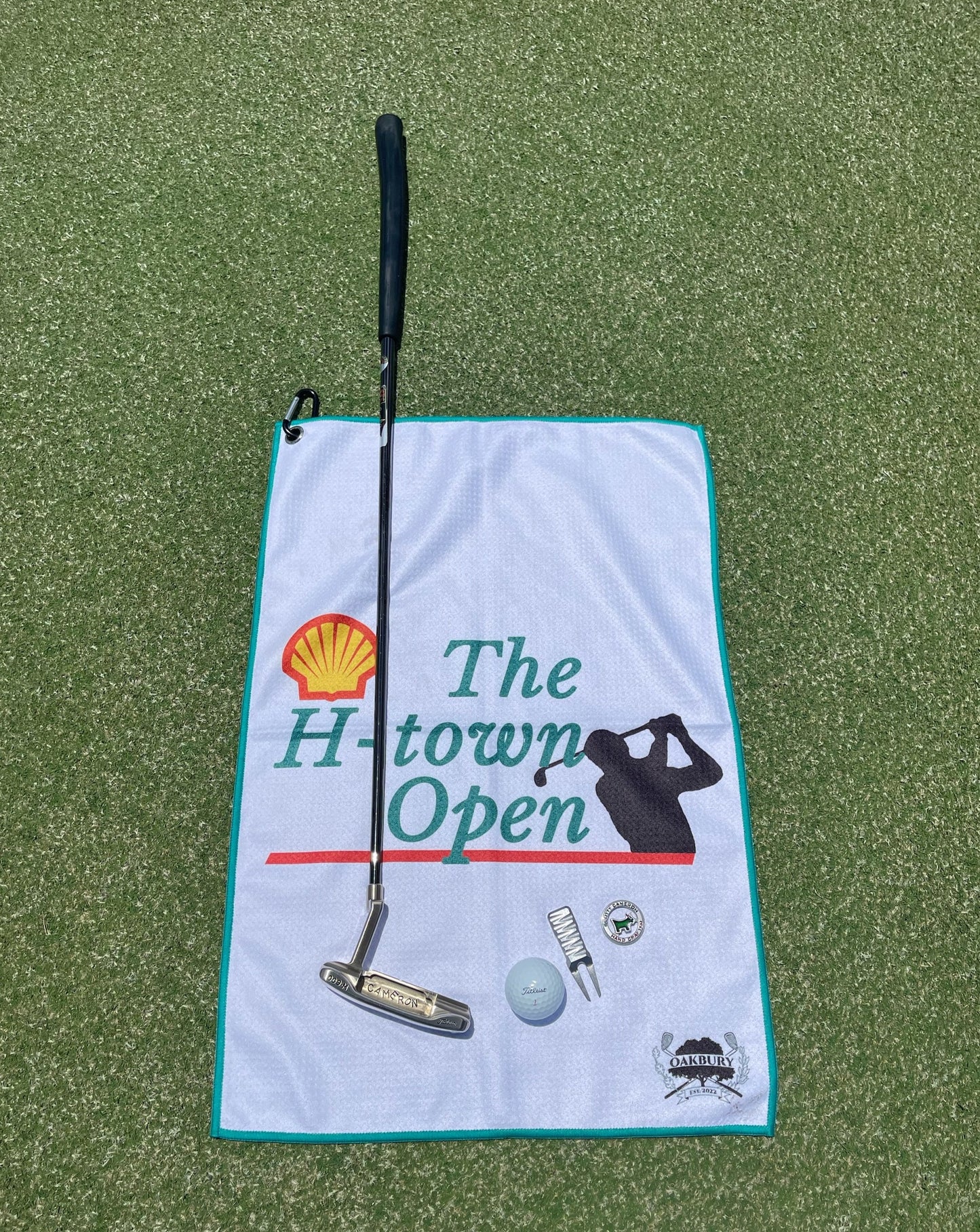 Oakbury H-Town Open Golf Towel