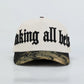 Taking all bets cotton snapback