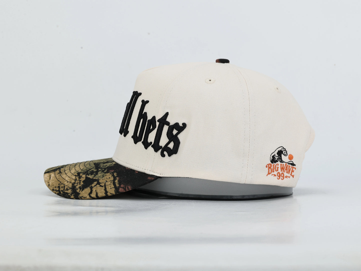 Taking all bets cotton snapback