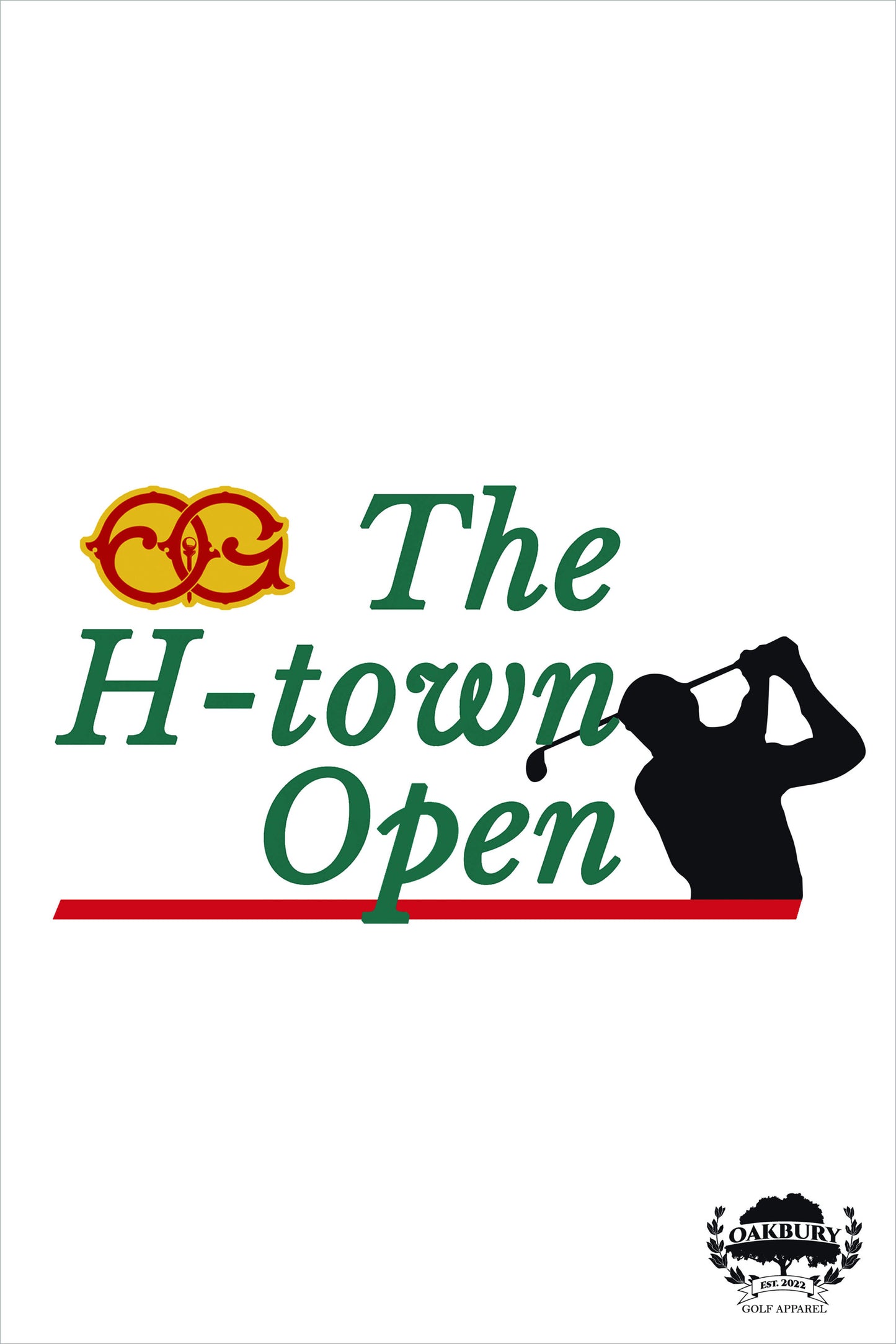 Oakbury H-Town Open Golf Towel