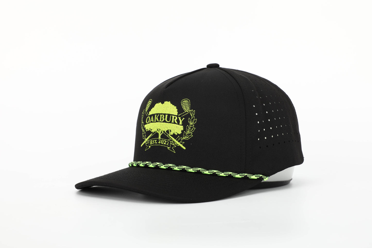 Oakbury Black Performance Snapback