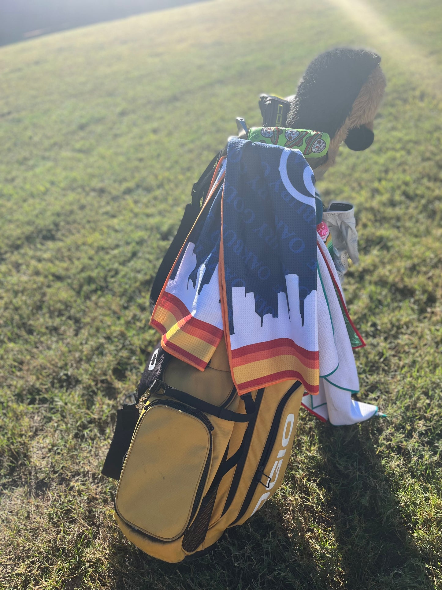 Oakbury Space City Caddy Towel